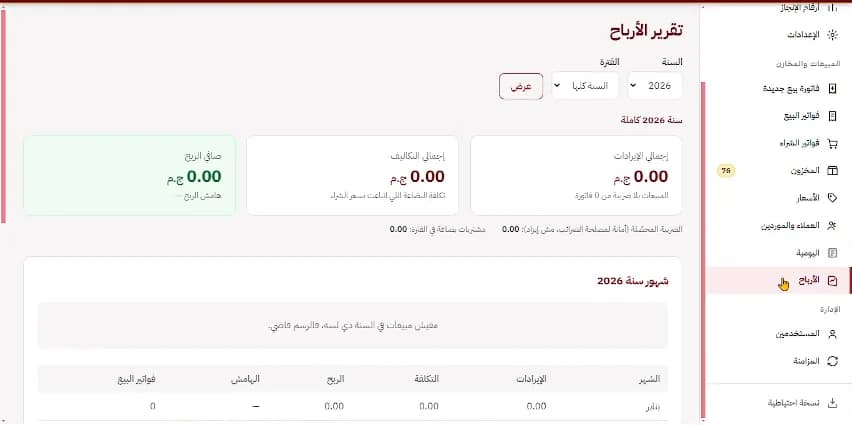 Helal El-Asher — profit report